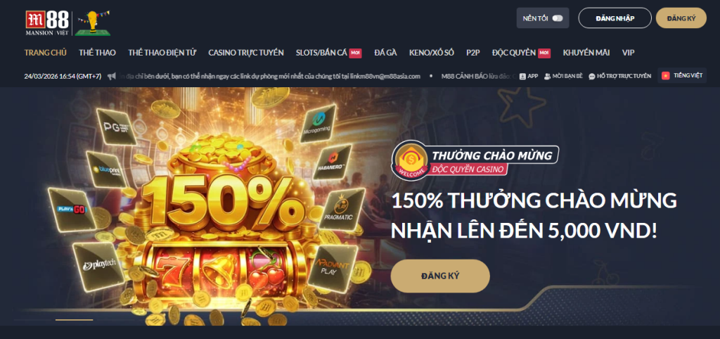 các game cá cược M88